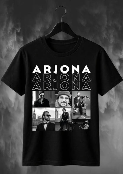 🎶🖤 CAMISETA RICARDO ARJONA – LETRAS QUE MARCAN 🔥✨