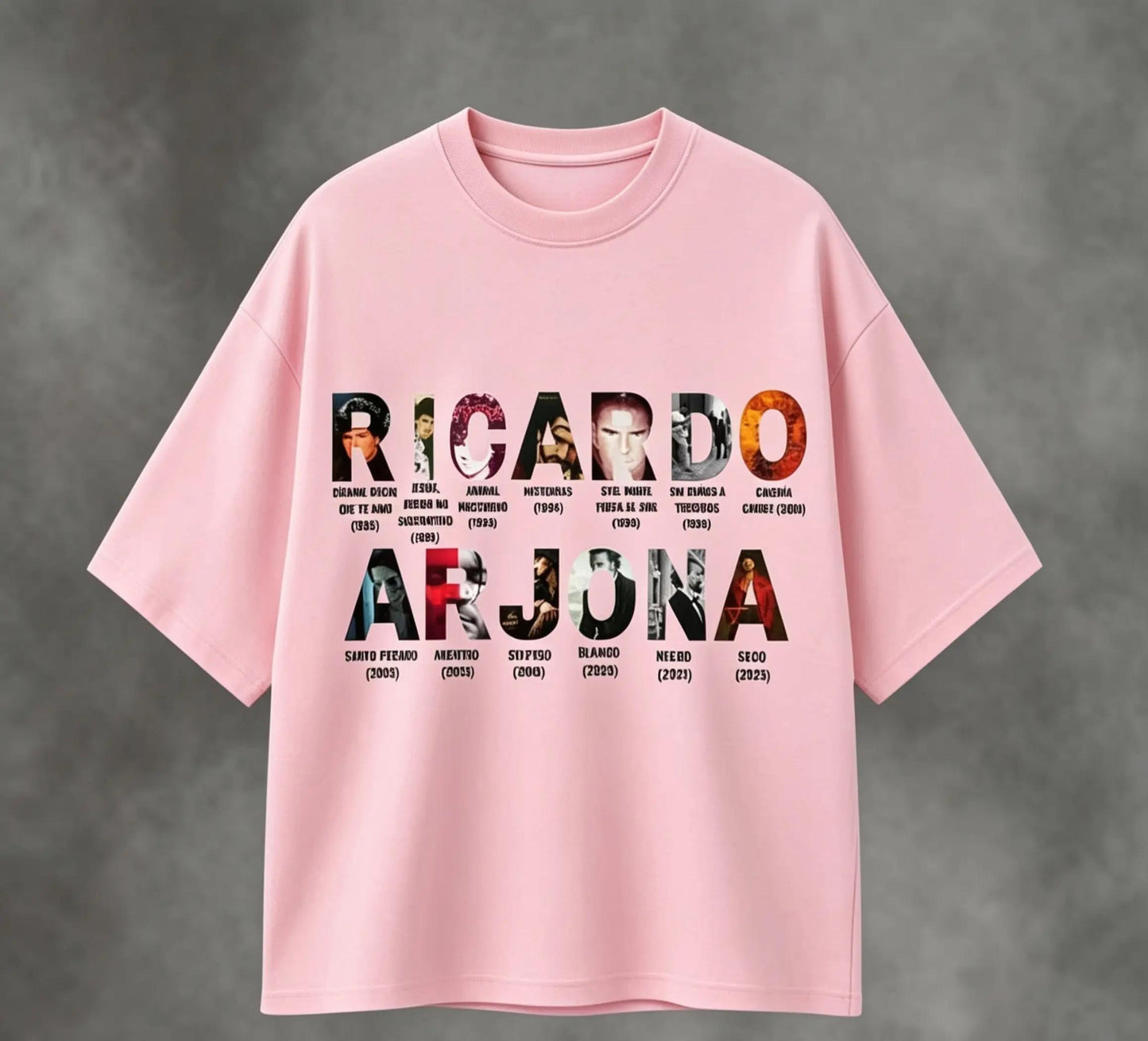 🎶🖤 CAMISETA RICARDO ARJONA – LETRAS QUE MARCAN 🔥✨