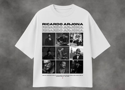 🎶🖤 CAMISETA RICARDO ARJONA – LETRAS QUE MARCAN 🔥✨
