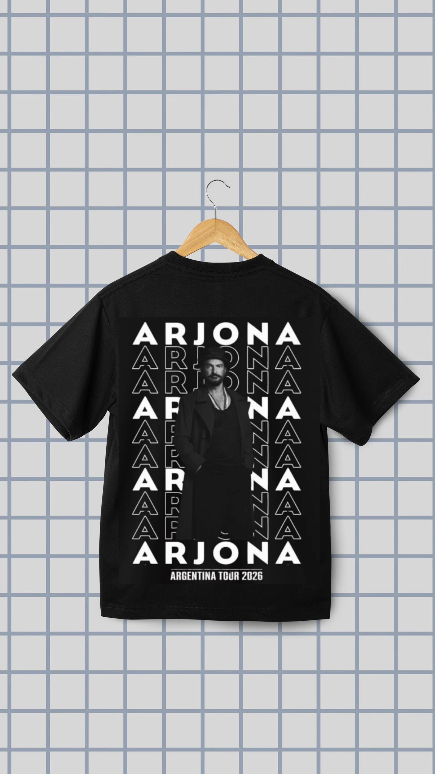 🎶🖤 CAMISETA RICARDO ARJONA – LETRAS QUE MARCAN 🔥✨
