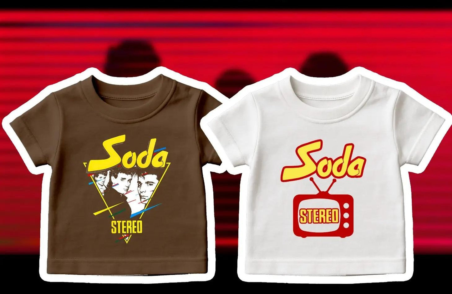 🎶⚡ CAMISETA SODA STEREO – DE MÚSICA LIGERA 🔥🖤