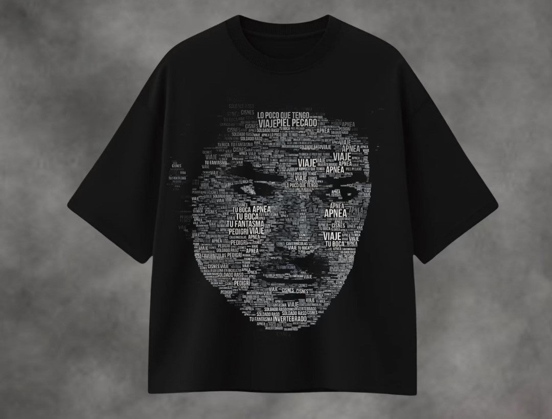 🎶🖤 CAMISETA RICARDO ARJONA – LETRAS QUE MARCAN 🔥✨