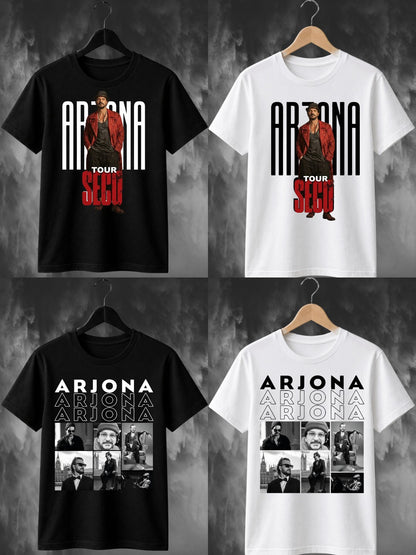🎶🖤 CAMISETA RICARDO ARJONA – LETRAS QUE MARCAN 🔥✨