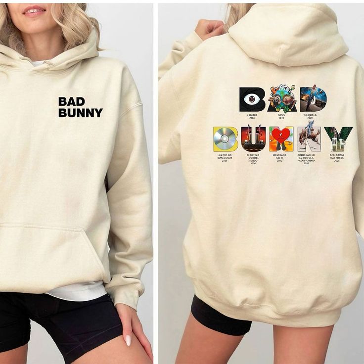 🔥🐰 El Hoodie Bad Bunny Debí Tirar Más Fotos 📸