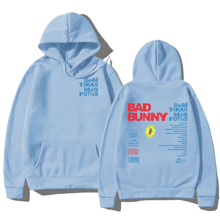🔥🐰 El Hoodie Bad Bunny Debí Tirar Más Fotos 📸