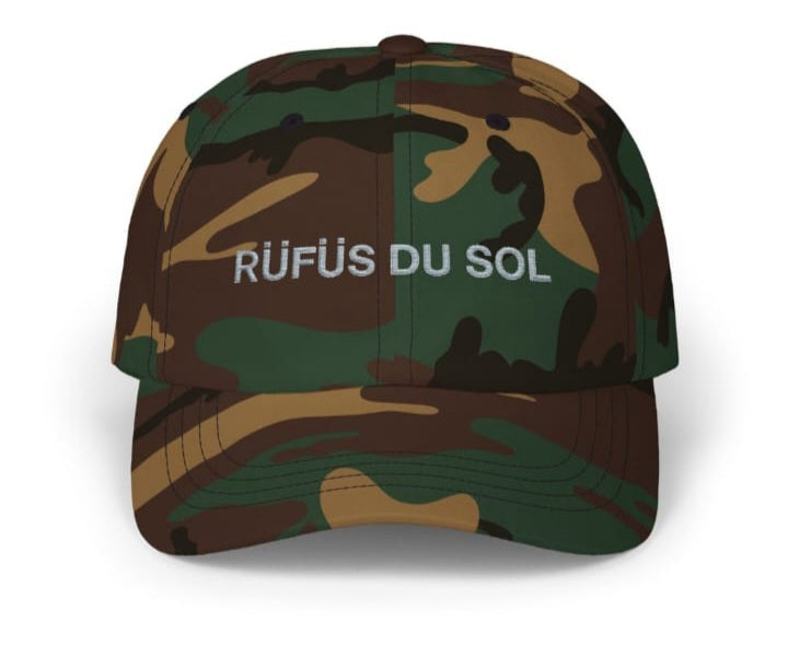 🧢🌅 GORRA RÜFÜS DU SOL – SUNSET ELECTRÓNICO 🔥🎧