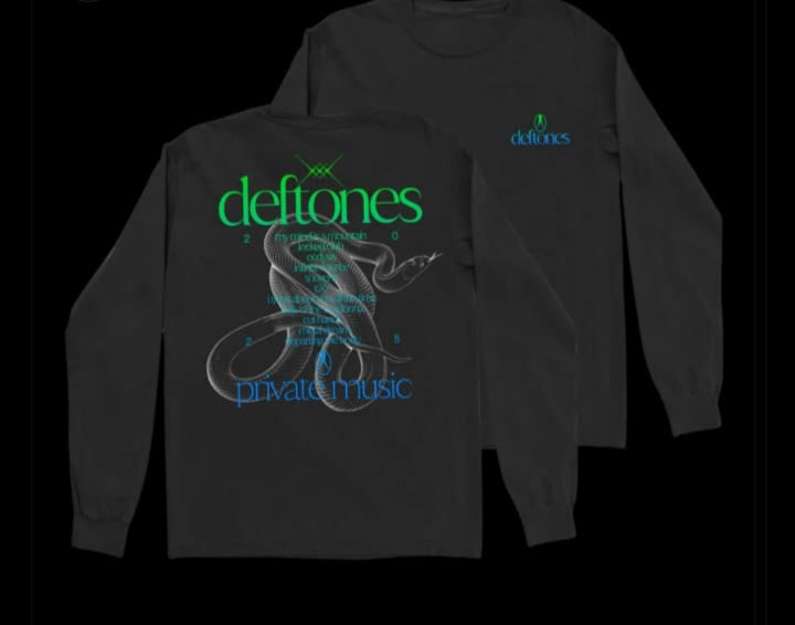 🎸🖤 BUZO DEFTONES – INTENSIDAD ALTERNATIVA 🔥