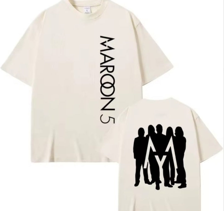 🎤🔥 CAMISETA MAROON 5 – POP ROCK VIBES 🖤✨