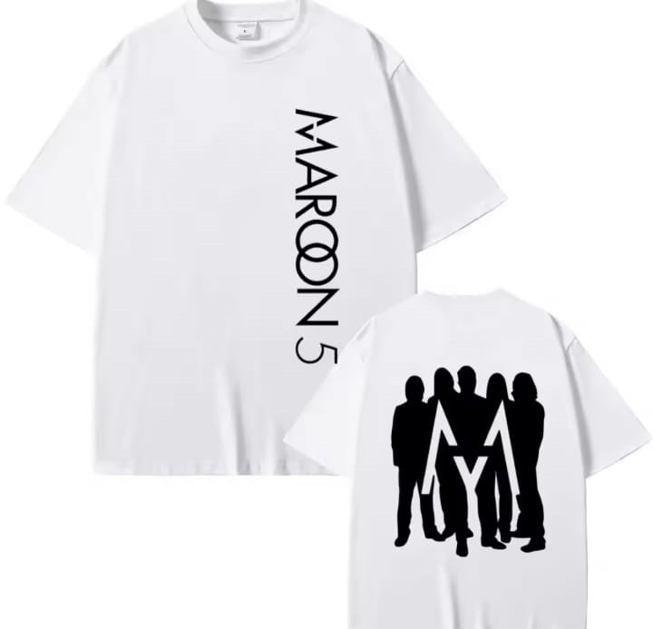 🎤🔥 CAMISETA MAROON 5 – POP ROCK VIBES 🖤✨