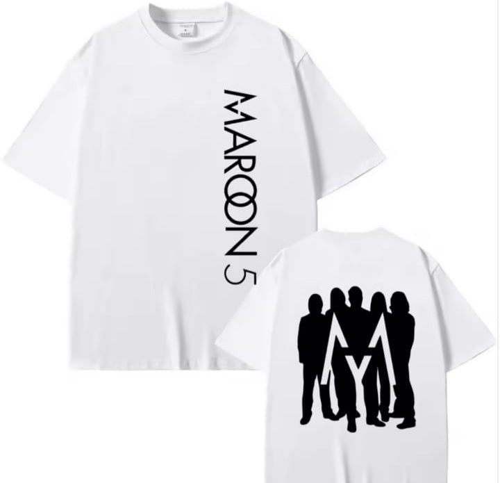 🎤🔥 CAMISETA MAROON 5 – POP ROCK VIBES 🖤✨