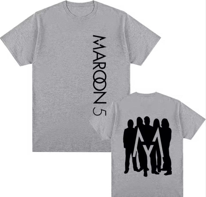 🎤🔥 CAMISETA MAROON 5 – POP ROCK VIBES 🖤✨