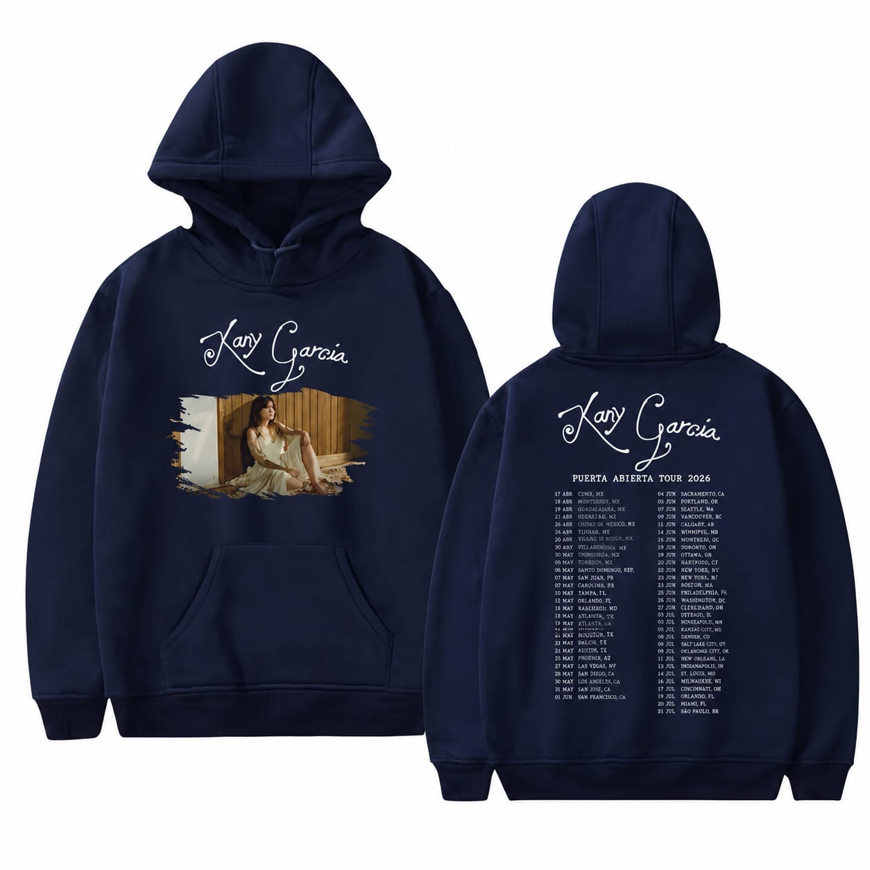 🎶🖤 HOODIE KANY GARCÍA – SENTIMIENTO & STYLE 🔥✨