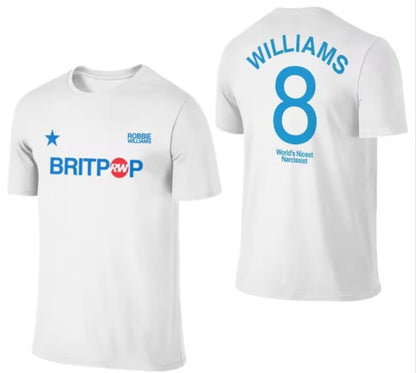 🖤🔥 CAMISETA ROBBIE WILLIAMS – EL ESTILO DE UNA LEYENDA 🎤✨