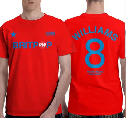 🖤🔥 CAMISETA ROBBIE WILLIAMS – EL ESTILO DE UNA LEYENDA 🎤✨