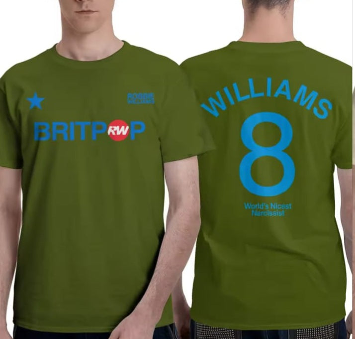 🖤🔥 CAMISETA ROBBIE WILLIAMS – EL ESTILO DE UNA LEYENDA 🎤✨