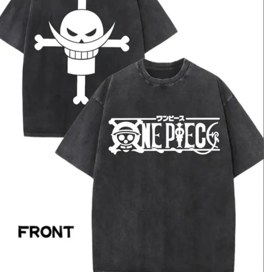 🏴‍☠️🔥 CAMISETA ACID WASH ONE PIECE – LLEVA LA AVENTURA A TU ESTILO ⚓✨