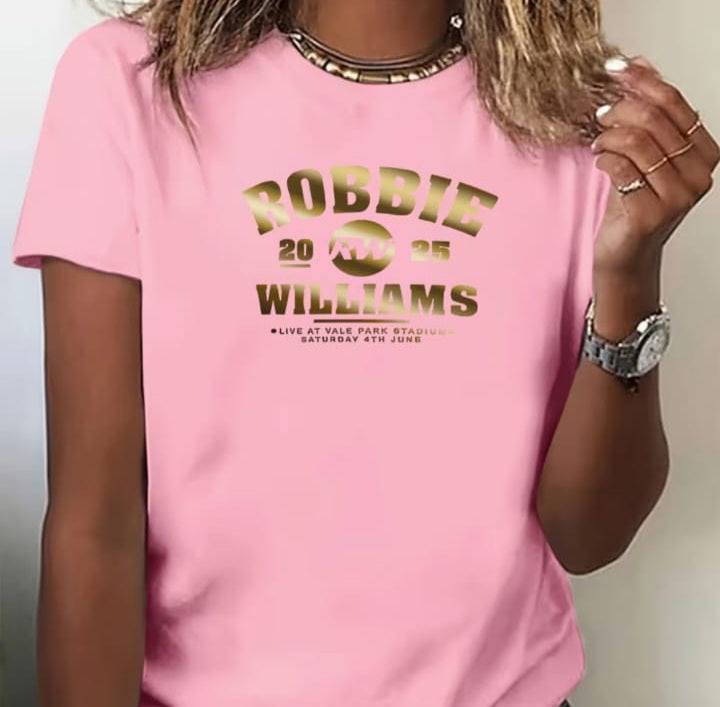 🖤🔥 CAMISETA ROBBIE WILLIAMS – EL ESTILO DE UNA LEYENDA 🎤✨
