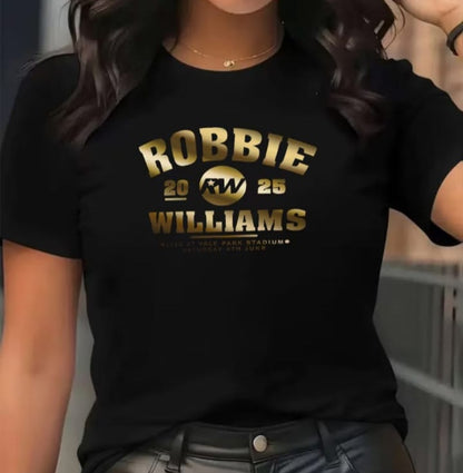 🖤🔥 CAMISETA ROBBIE WILLIAMS – EL ESTILO DE UNA LEYENDA 🎤✨