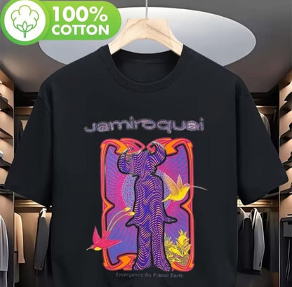 🖤🔥 CAMISETA JAMIROQUAI – EL FUNK QUE SE LLEVA PUESTO 🎶🪐
