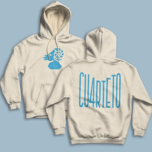 🖤🔥 HOODIE CUARTETO DE NOS – ACTITUD, ROCK Y PERSONALIDAD 🎸⚡