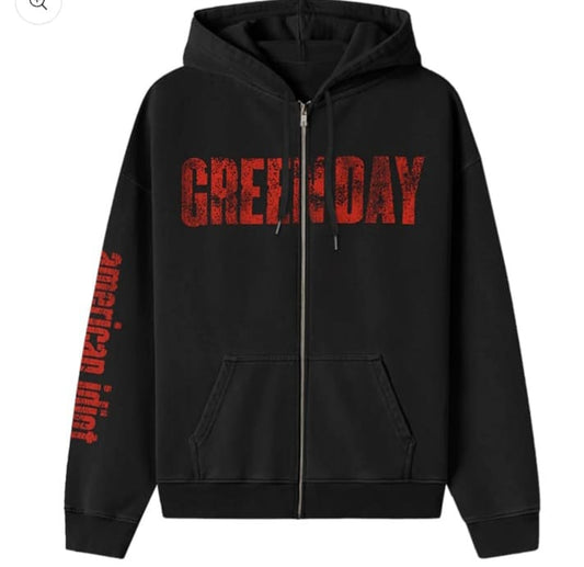 Buzo con Cremallera Green Day