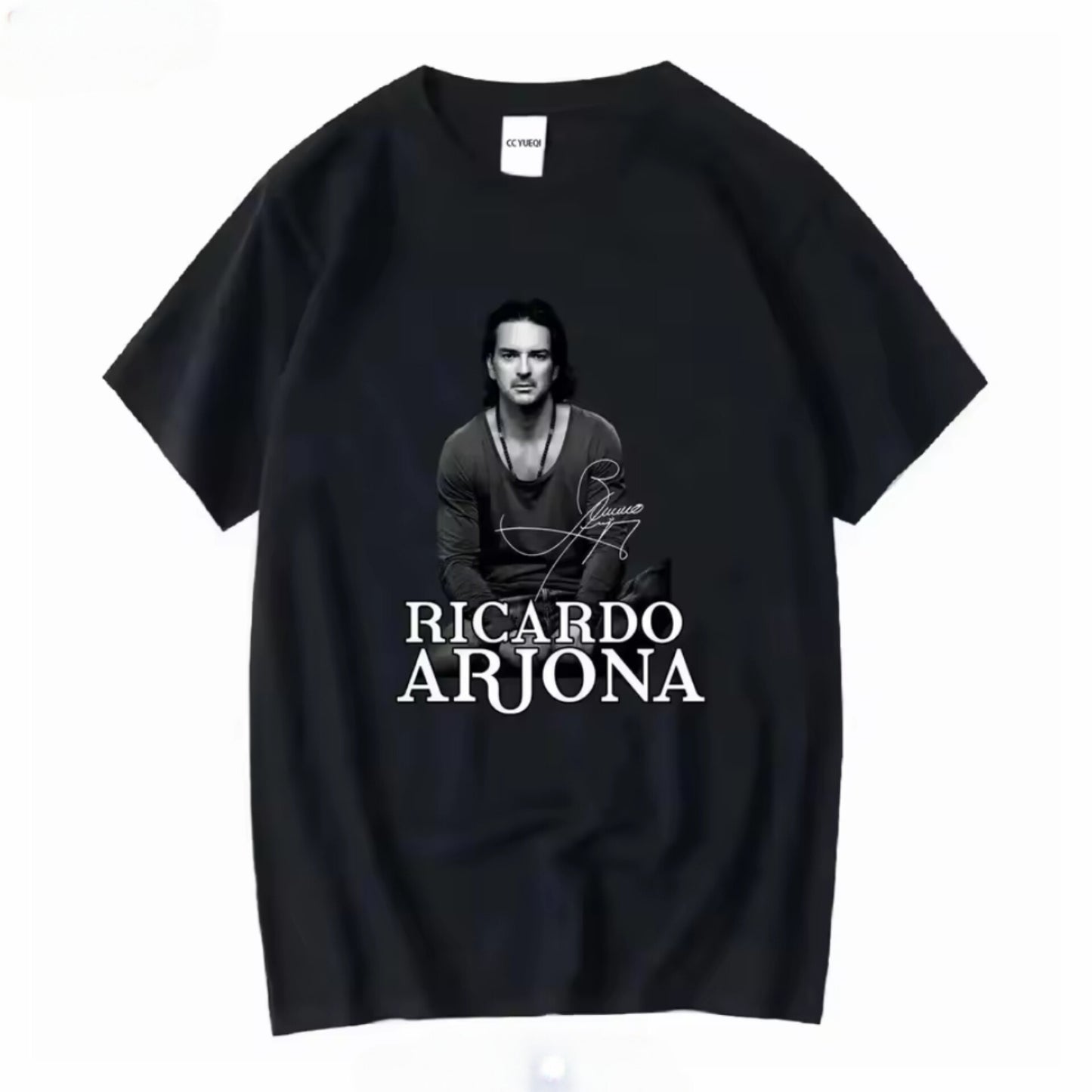 🎶🖤 CAMISETA RICARDO ARJONA – LETRAS QUE MARCAN 🔥✨