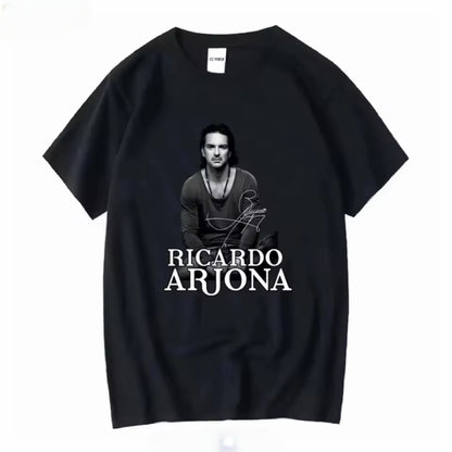 🎶🖤 CAMISETA RICARDO ARJONA – LETRAS QUE MARCAN 🔥✨
