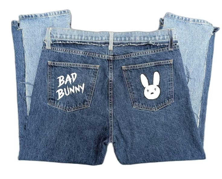 👖🐰 Pantalón Jean Oficial Bad Bunny