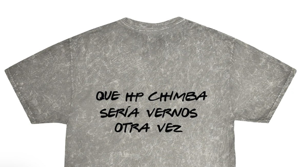 Camiseta Acid Wash Maluma