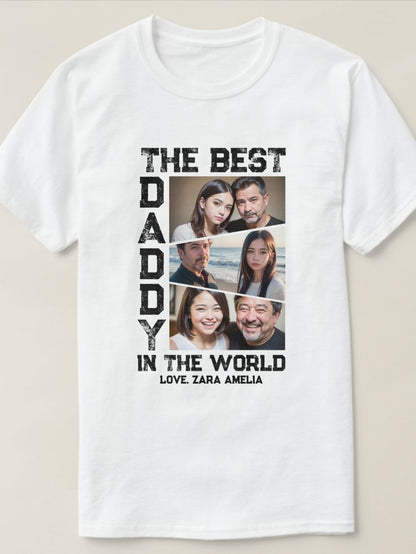 👑🖤 CAMISETA PAPÁ – ORGULLO EN UNA PALABRA 🔥