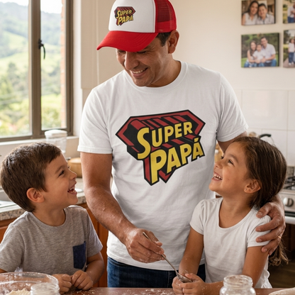 👑🖤 COMBO PAPÁ – CAMISETA + GORRA 🔥✨