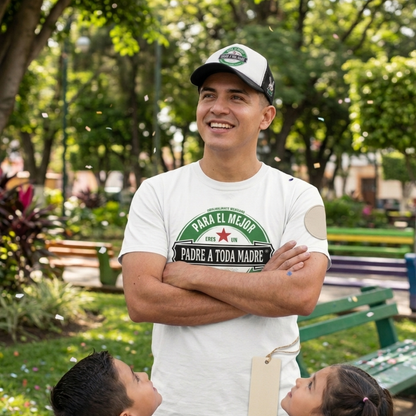 👑🖤 COMBO PAPÁ – CAMISETA + GORRA 🔥✨