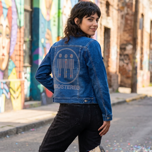 🎶🧥 CHAQUETA JEAN SODA STEREO – ROCK LEGEND DENIM ⚡🖤