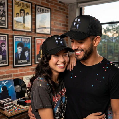 🎶🧢 GORRA SODA STEREO – ROCK ICON STYLE ⚡🖤