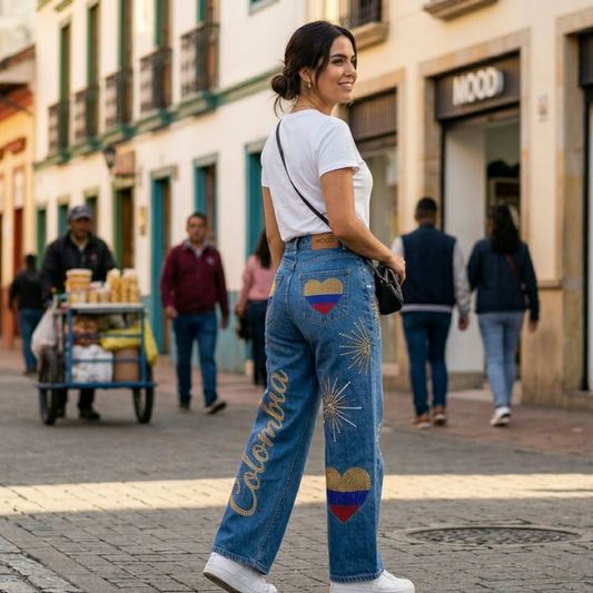 👖🇨🇴 JEAN COLOMBIA CORE – EL DENIM QUE REPRESENTA TUS RAÍCES ☕🔥