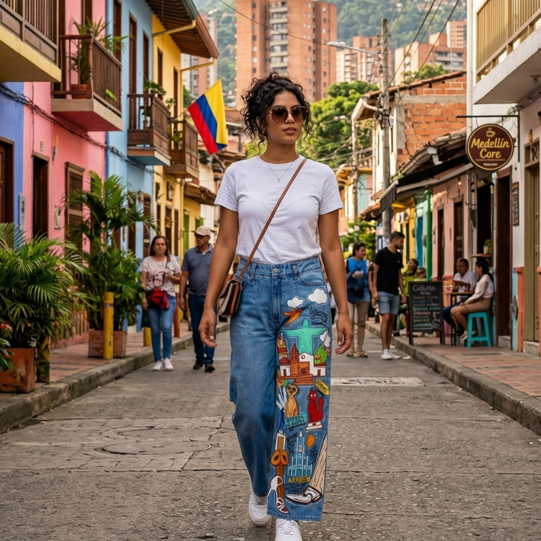 👖🇨🇴 JEAN COLOMBIA CORE – EL DENIM QUE REPRESENTA TUS RAÍCES ☕🔥
