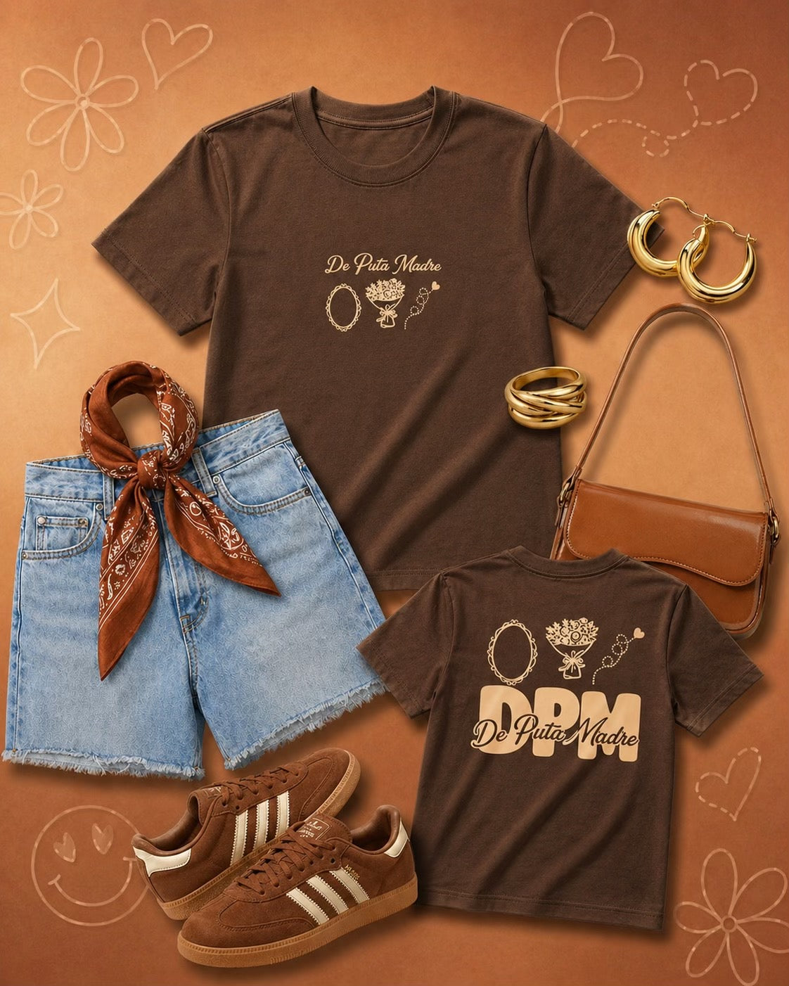 🎶☀️ COMBO KANY GARCÍA – CAMISETA + BERMUDA 🖤🔥