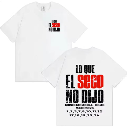 🎶🖤 CAMISETA RICARDO ARJONA – LETRAS QUE MARCAN 🔥✨