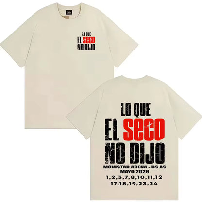 🎶🖤 CAMISETA RICARDO ARJONA – LETRAS QUE MARCAN 🔥✨