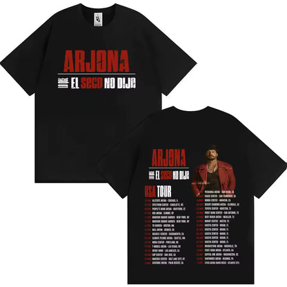 🎶🖤 CAMISETA RICARDO ARJONA – LETRAS QUE MARCAN 🔥✨