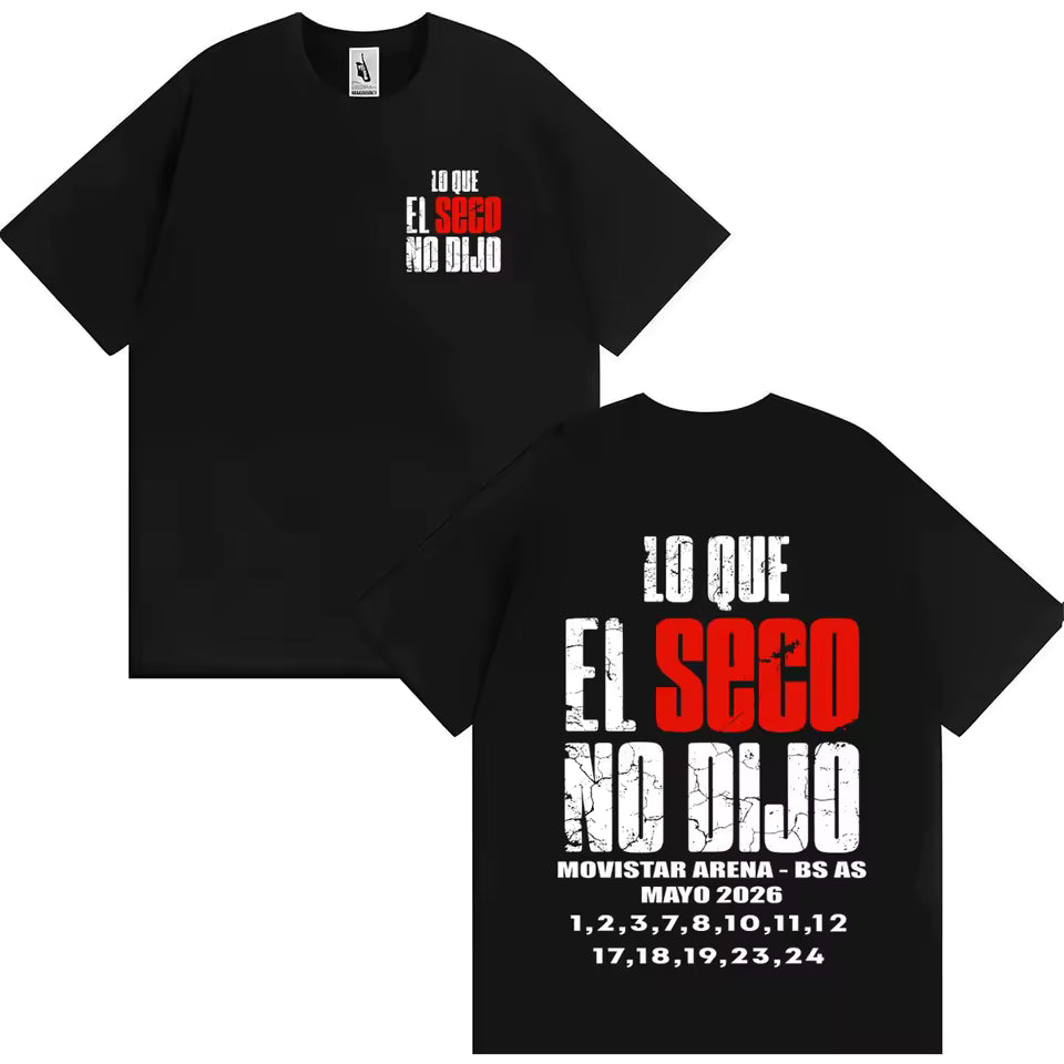 🎶🖤 CAMISETA RICARDO ARJONA – LETRAS QUE MARCAN 🔥✨
