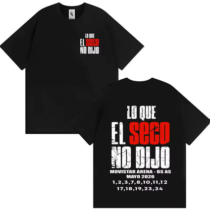 🎶🖤 CAMISETA RICARDO ARJONA – LETRAS QUE MARCAN 🔥✨