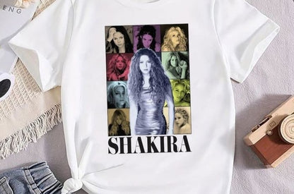 🔥 CAMISETA SHAKIRA – ESTOY AQUÍ / LAS MUJERES YA NO LLORAN TOUR 2025