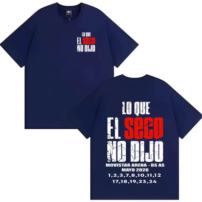 🎶🖤 CAMISETA RICARDO ARJONA – LETRAS QUE MARCAN 🔥✨