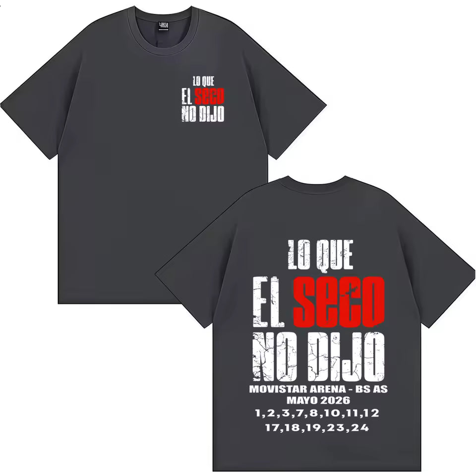 🎶🖤 CAMISETA RICARDO ARJONA – LETRAS QUE MARCAN 🔥✨