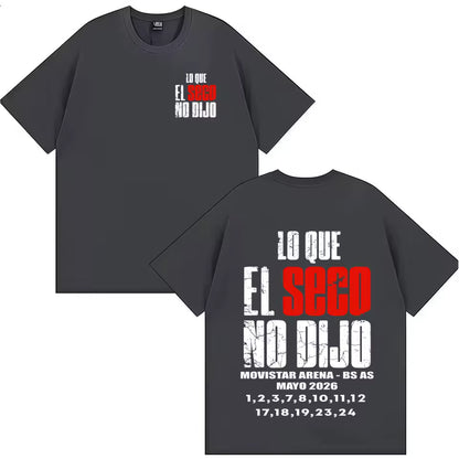 🎶🖤 CAMISETA RICARDO ARJONA – LETRAS QUE MARCAN 🔥✨