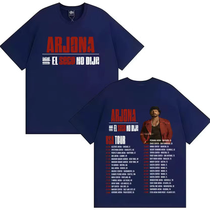 🎶🖤 CAMISETA RICARDO ARJONA – LETRAS QUE MARCAN 🔥✨