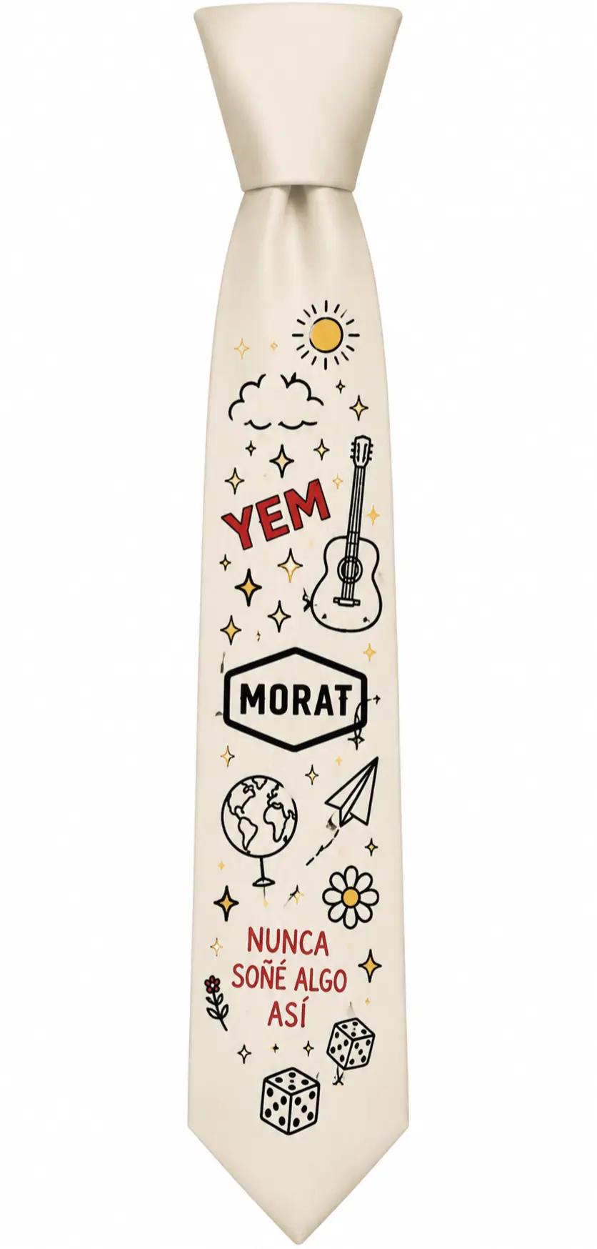 👔💙 CORBATA MORAT YEM 2026 – EL DETALLE QUE COMPLETA TU OUTFIT 🎶✨