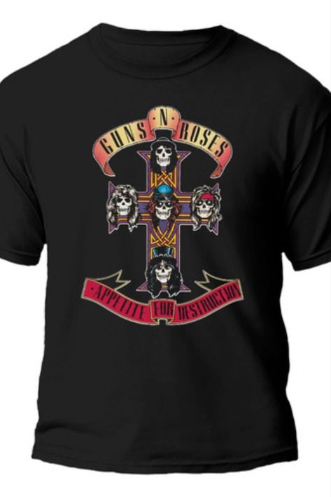 🌹 CAMISETAS OFICIALES GUNS N’ ROSES – EDICIÓN LIMITADA