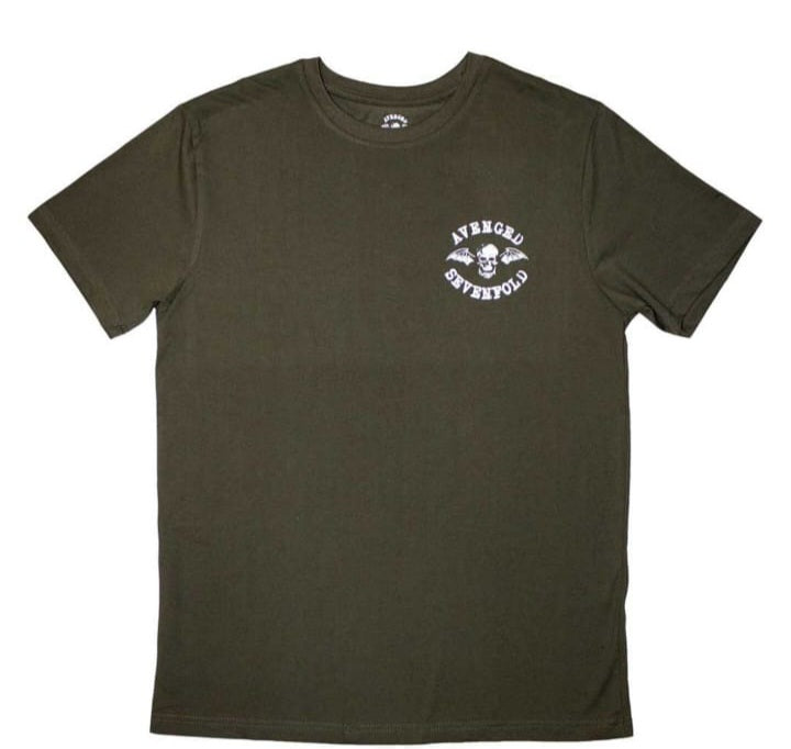 🦇🔥Camiseta Avenged Sevenfold 🎸💀